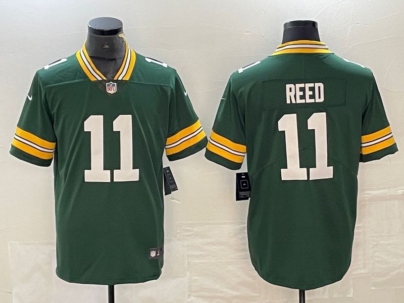 Men Green Bay Packers #11 Reed Green New Nike Vapor Untouchable Limited NFL Jersey